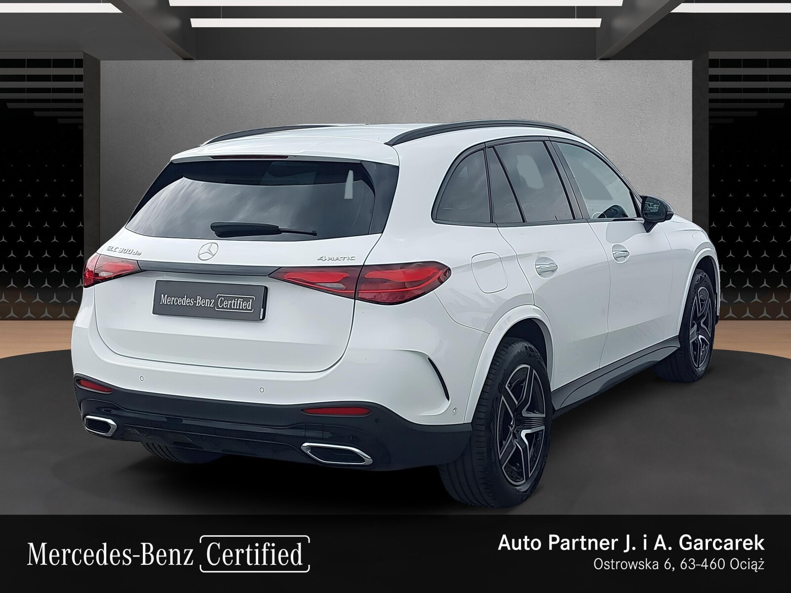 Mercedes GLC300de 4MATIC/AMG lin/polski salon/bezwypadkowy/FV23%