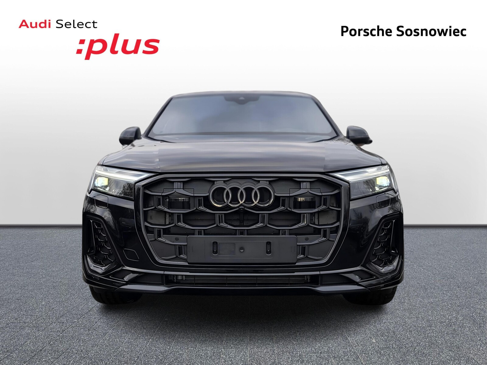 Q7 50 TDI mHEV Quattro S Line: Hak; Skrętna oś; B&G; Head-up; VAT 23%