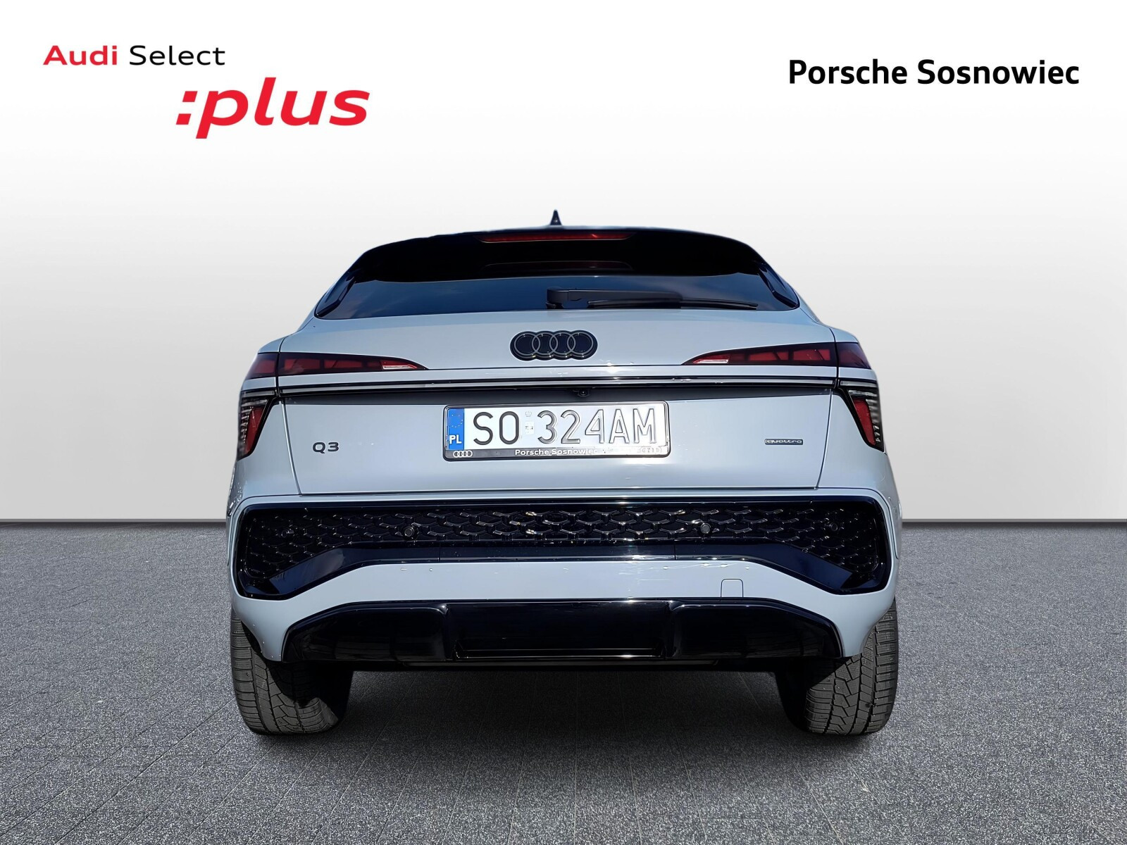 Q3 TFSI 265 KM Quattro S tronic: Tech pro; Panorama; Head-up; VAT 23%