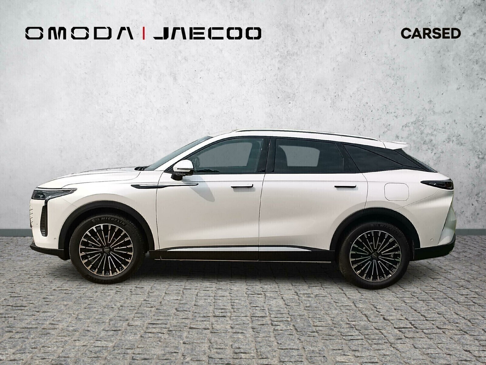Omoda 9 PHEV STAR WHITE | Czarna skóra | od ręki | Polisa 1 PLN