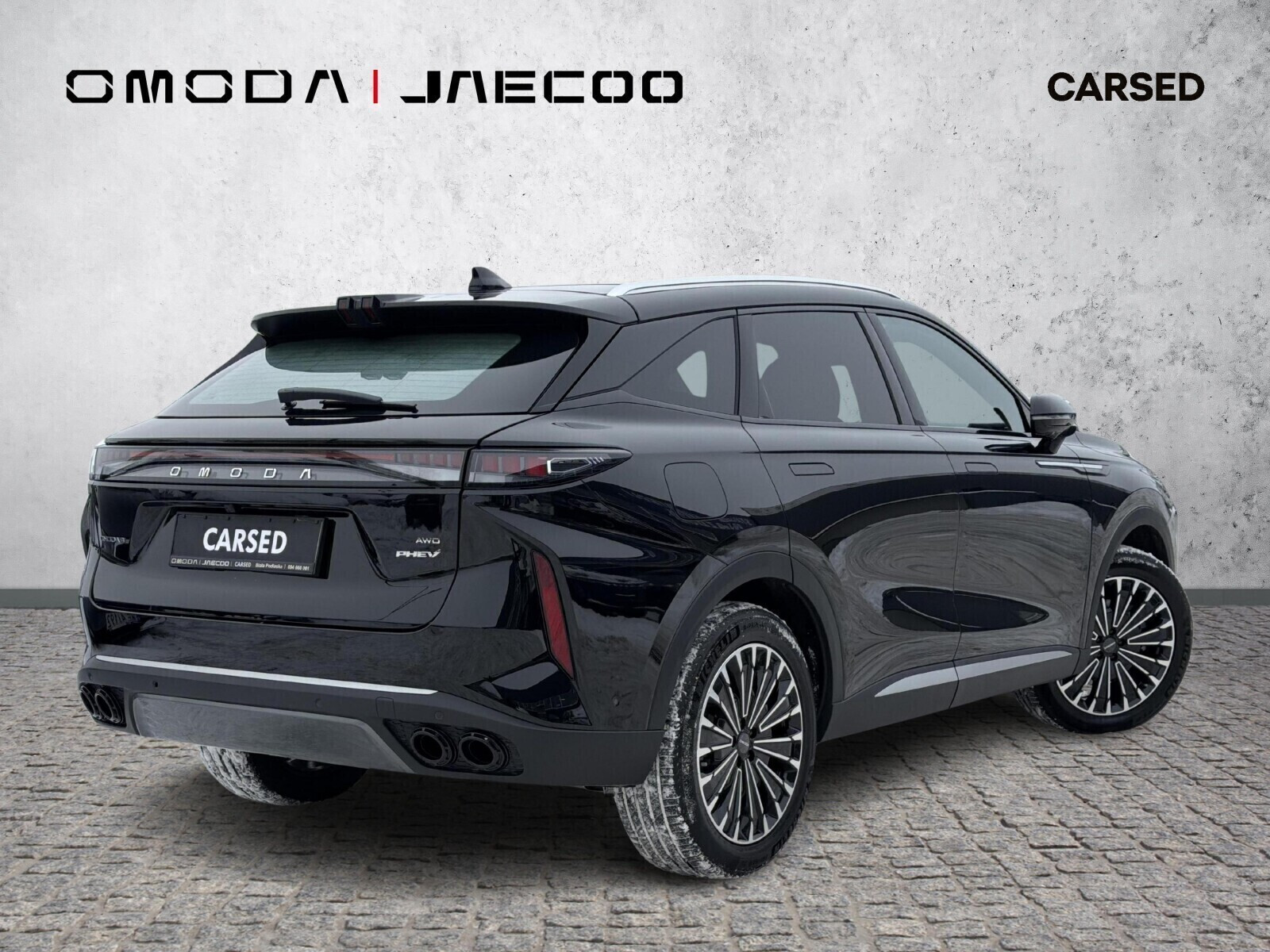 Omoda 9 PHEV Omoda 9 PHEV Kolor: Ink black | od ręki | Polisa 1 PLN