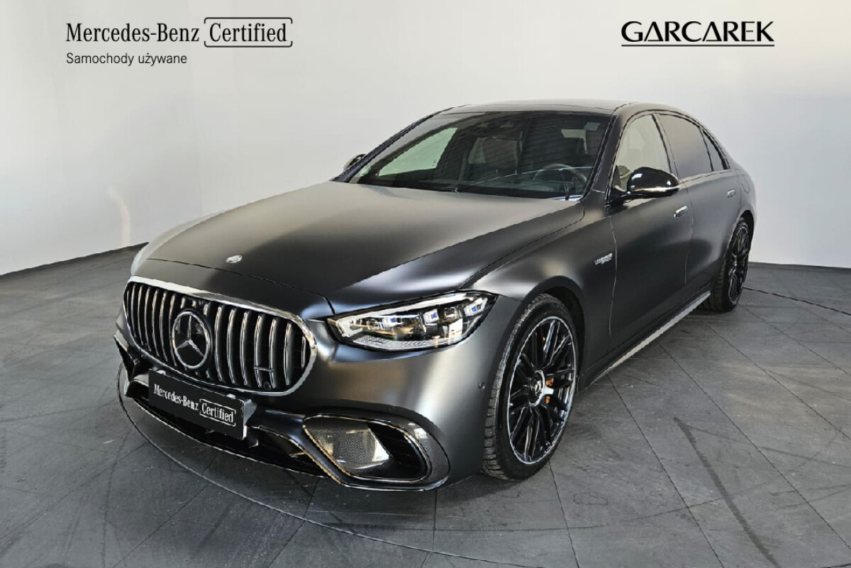 Mercedes-AMG S63 E PERFORMANCE/polski salon/bezwypadkowy/FV23%