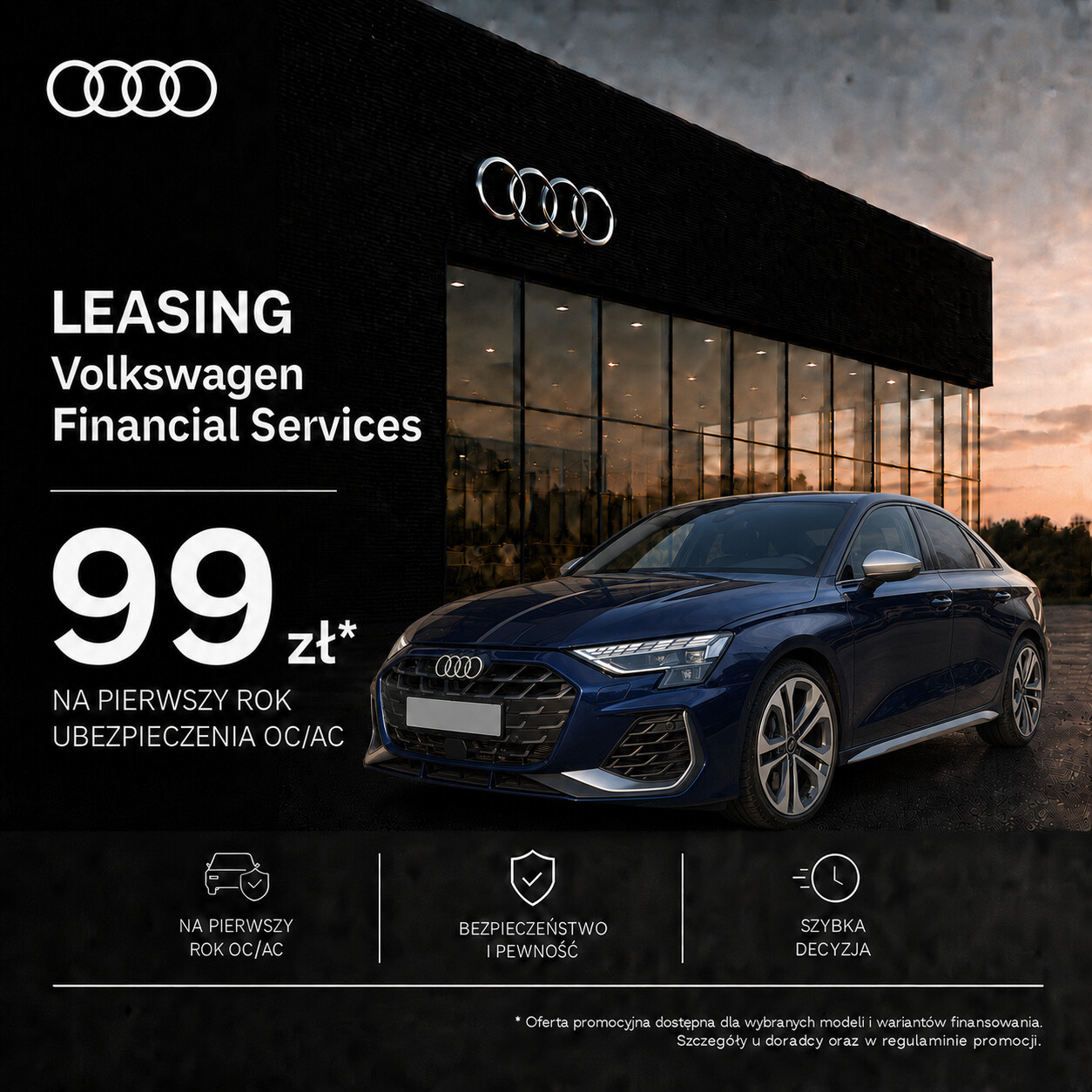 S3 Quattro, Sedan 333KM, Salon Polska, FV23%