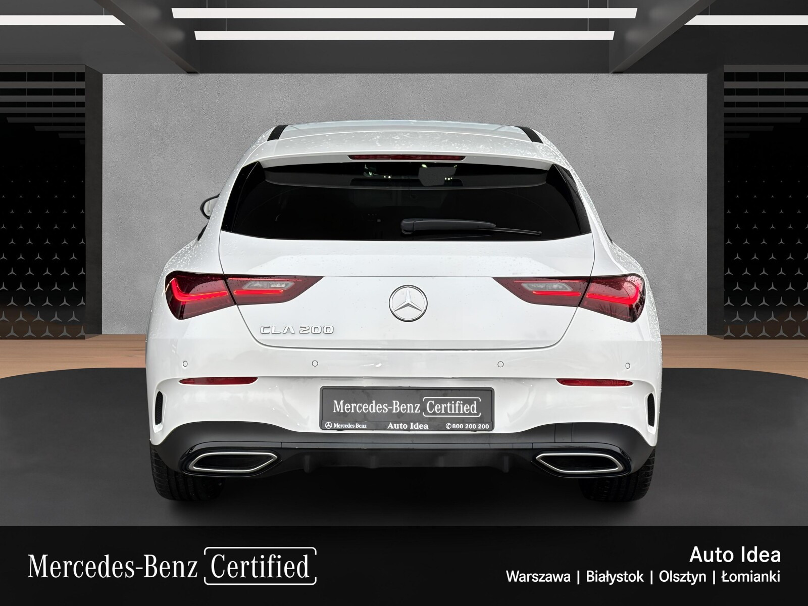 AMG Premium Night Kamera 360 System bezkluczykowy