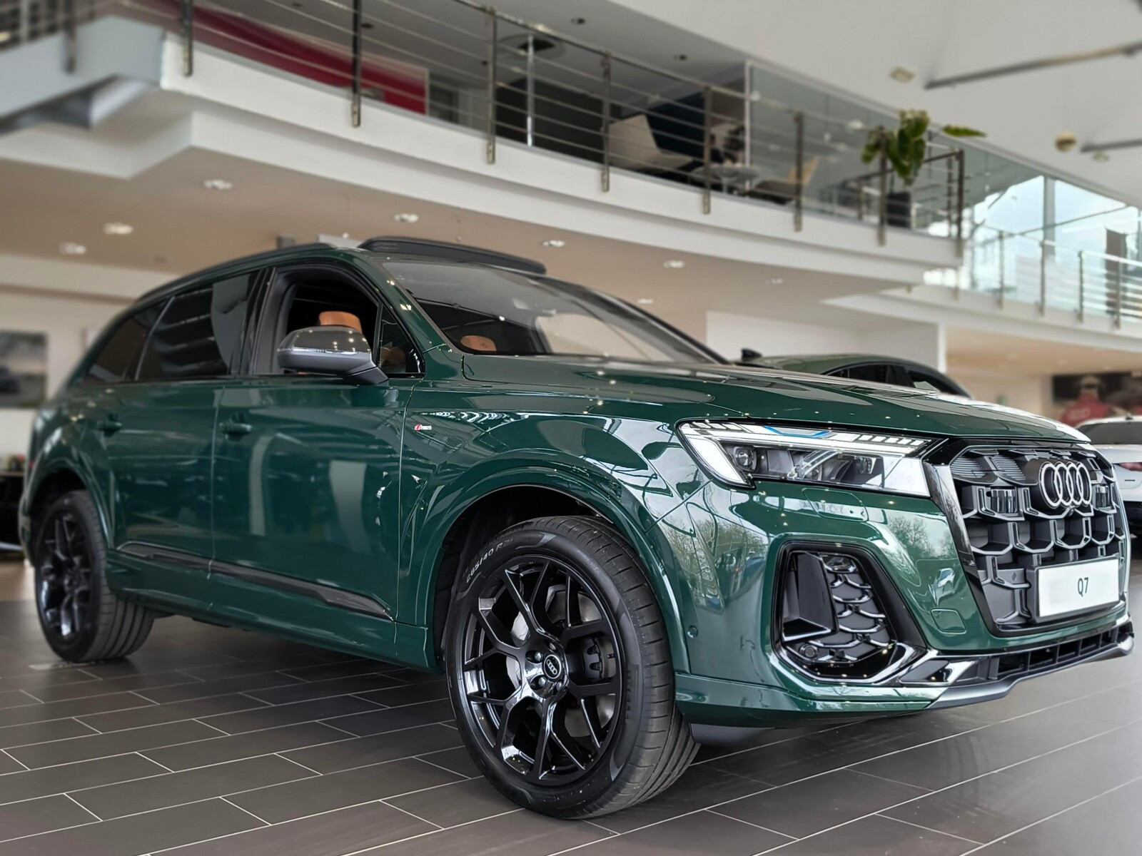Q7 50 TDI mHEV Quattro S Line: Hak; Skrętna oś; B&G; Masaże; VAT 23%