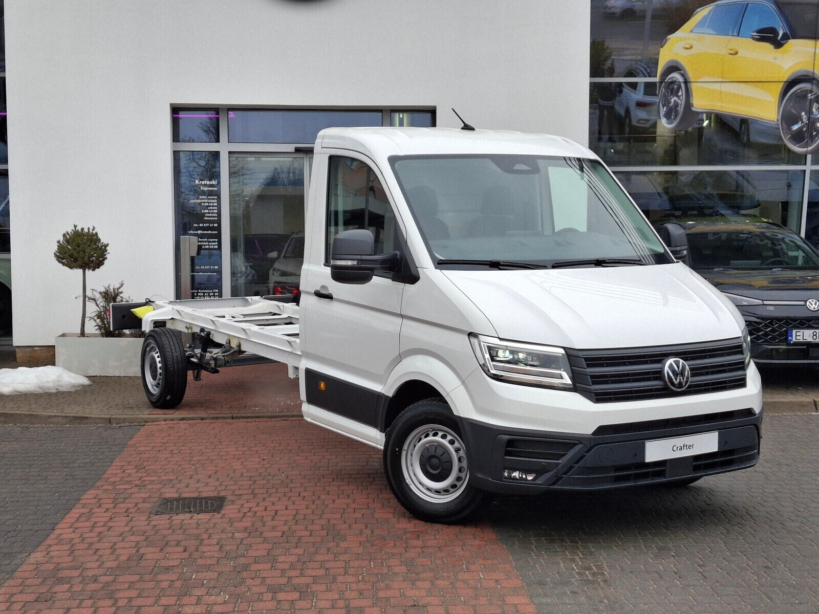 35 Podwozie z pojedynczą kabiną 2.0 EURO VI SCR 163 KM manual Od Ręki!