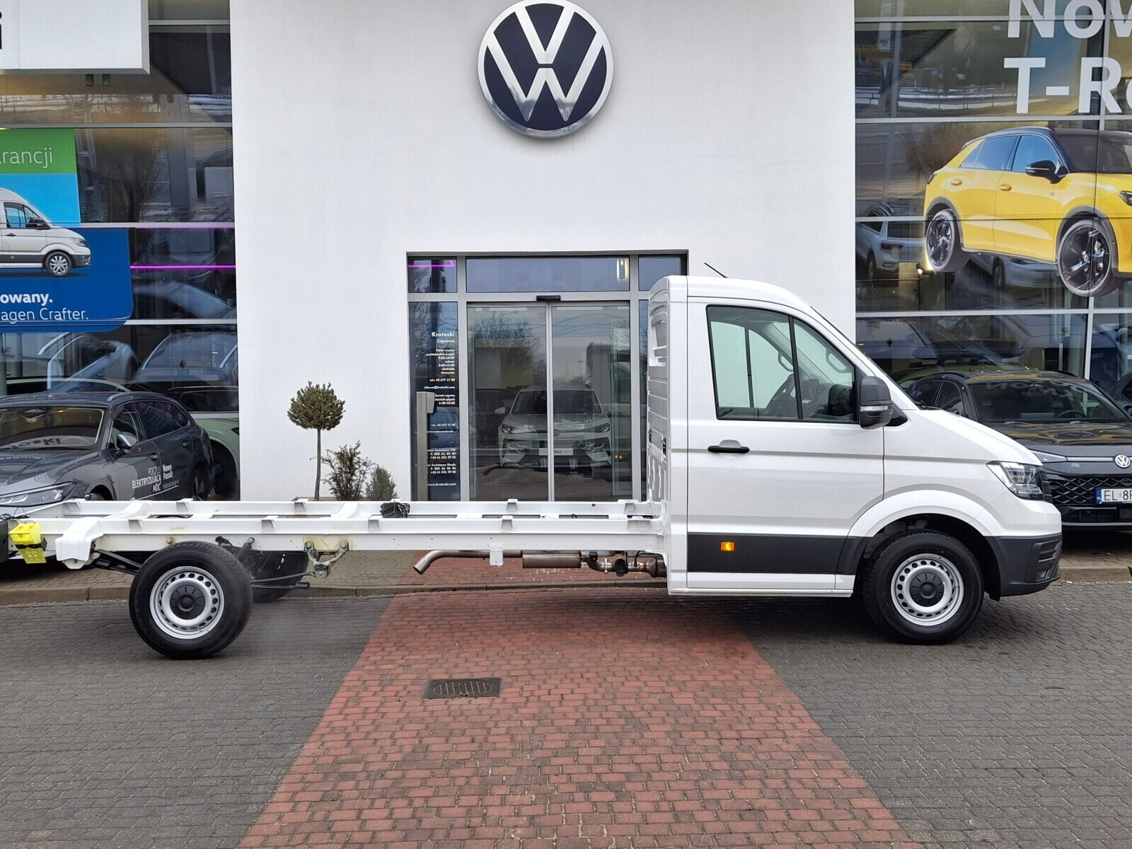 35 Podwozie z pojedynczą kabiną 2.0 EURO VI SCR 163 KM manual Od Ręki!