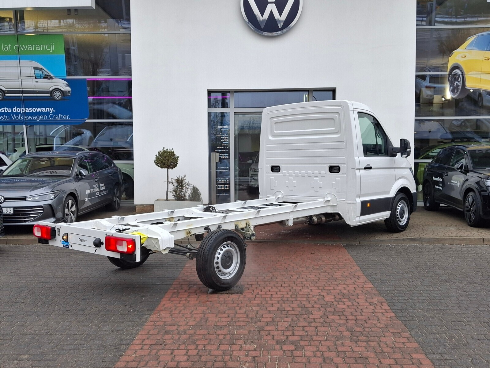 35 Podwozie z pojedynczą kabiną 2.0 EURO VI SCR 163 KM manual Od Ręki!
