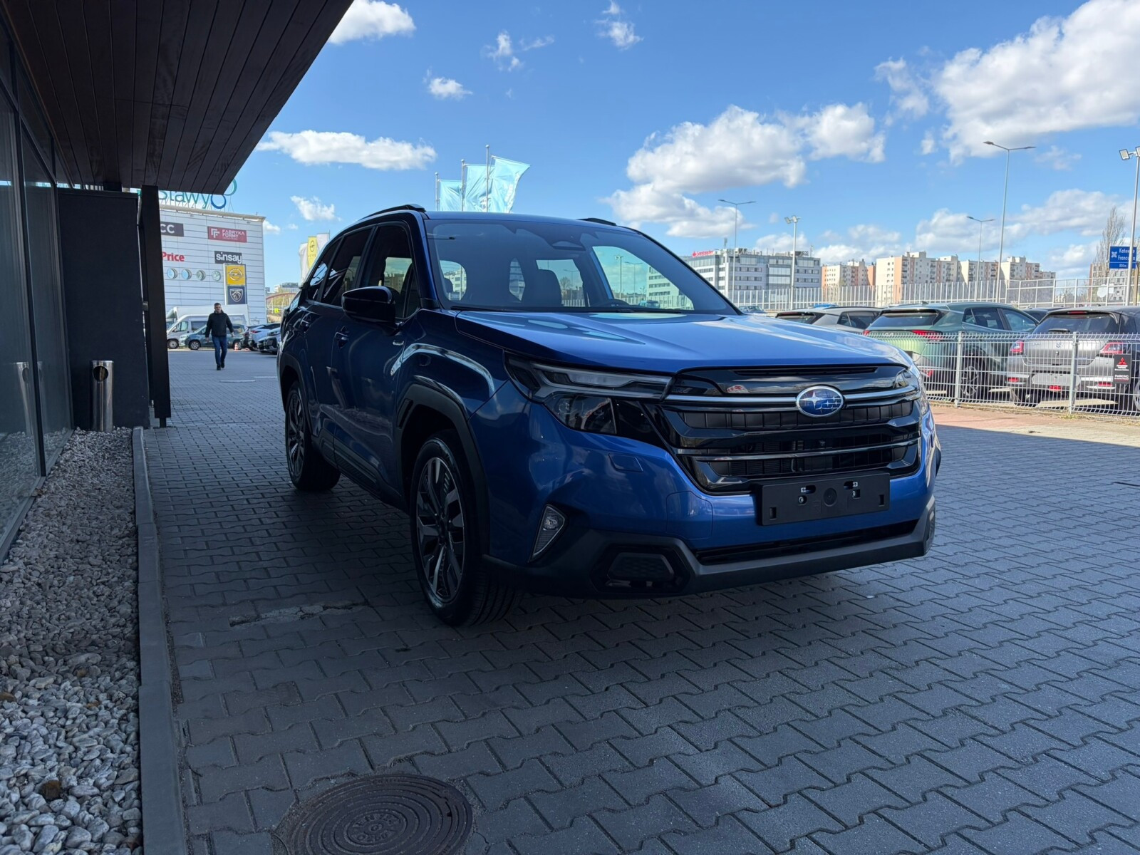 PLATINUM, 2.0 E-Boxer 136KM, niebieski, ceramika, od ręki