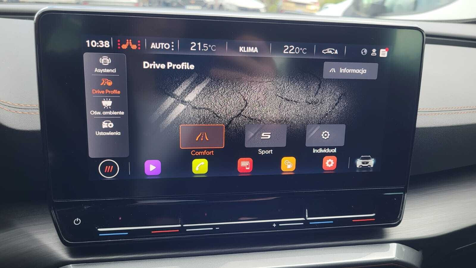 1.5 TSI 150KM 6MT; Grzane Fotele; Tempomat ACC; LED; Nawigacja; FV23%