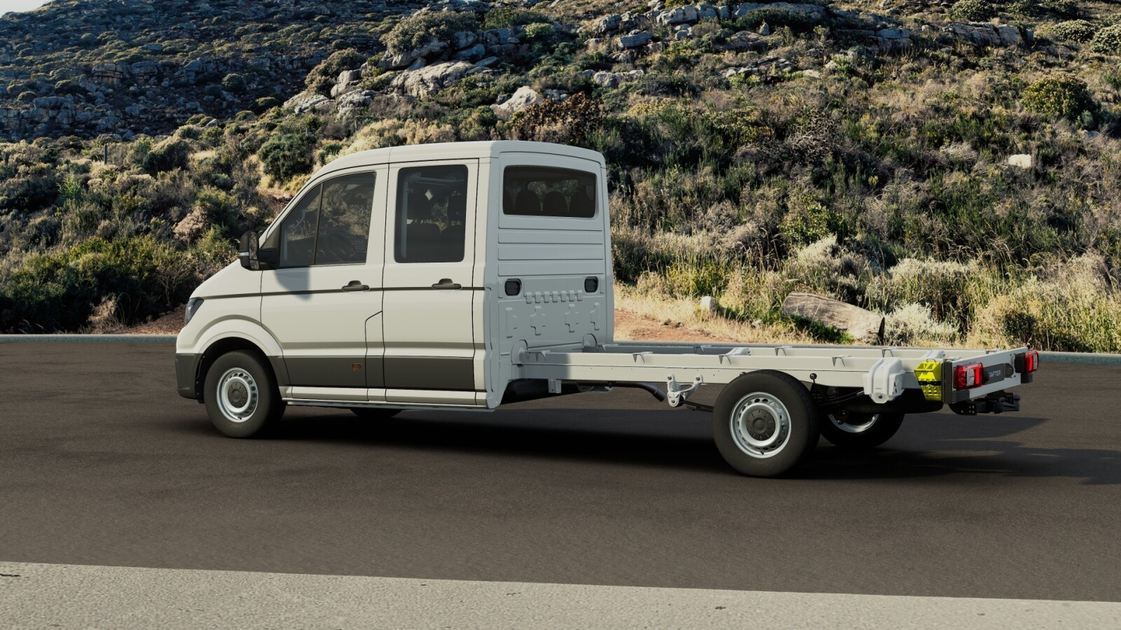 35 Podwozie z podwójną kabiną 2.0 l EURO VI 140 KM manual od Ręki!