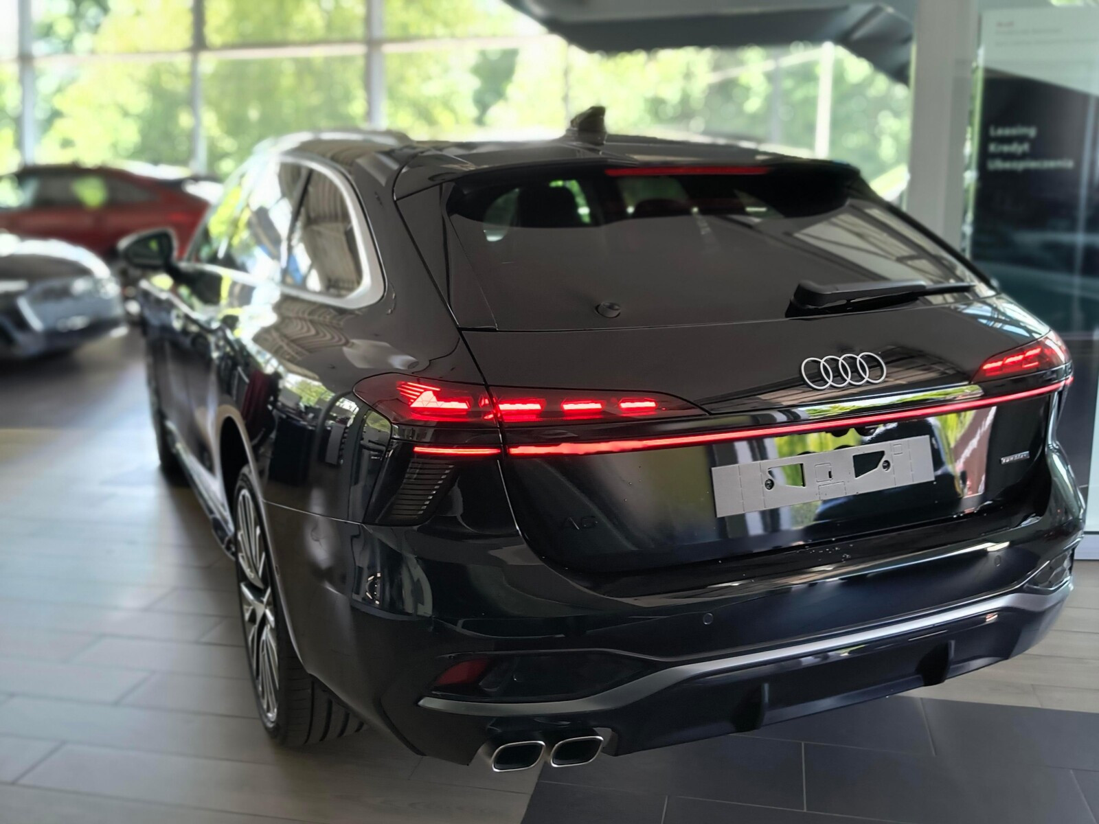 A6 Avant TDI quattro 220 kW: Pneumatyka; Hak; B&O; VAT 23%