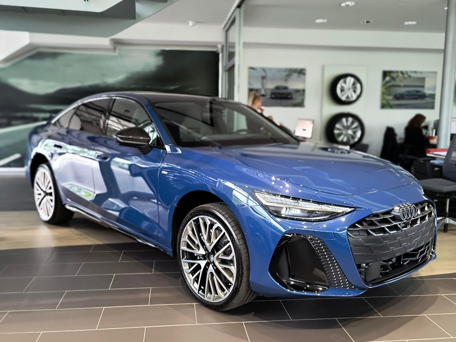 A6 TFSI mHEV 270 kW: Exclusive; Skrętna oś; Hak; Panorama; VAT 23%