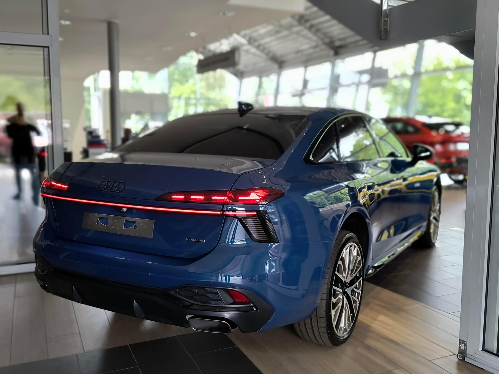 A6 TFSI mHEV 270 kW: Exclusive; Skrętna oś; Hak; Panorama; VAT 23%