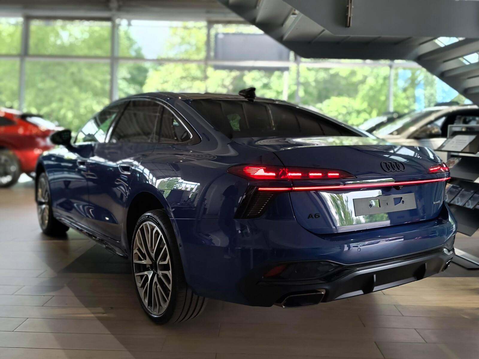 A6 TFSI mHEV 270 kW: Exclusive; Skrętna oś; Hak; Panorama; VAT 23%