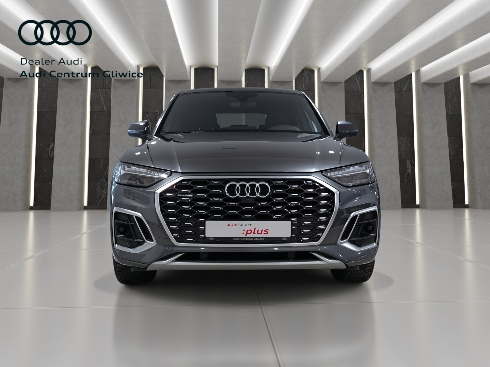 Audi Q5 Sportback Sline MatrixLED CarPlay Akt Tempomat Kamera Znaki Lane Assist