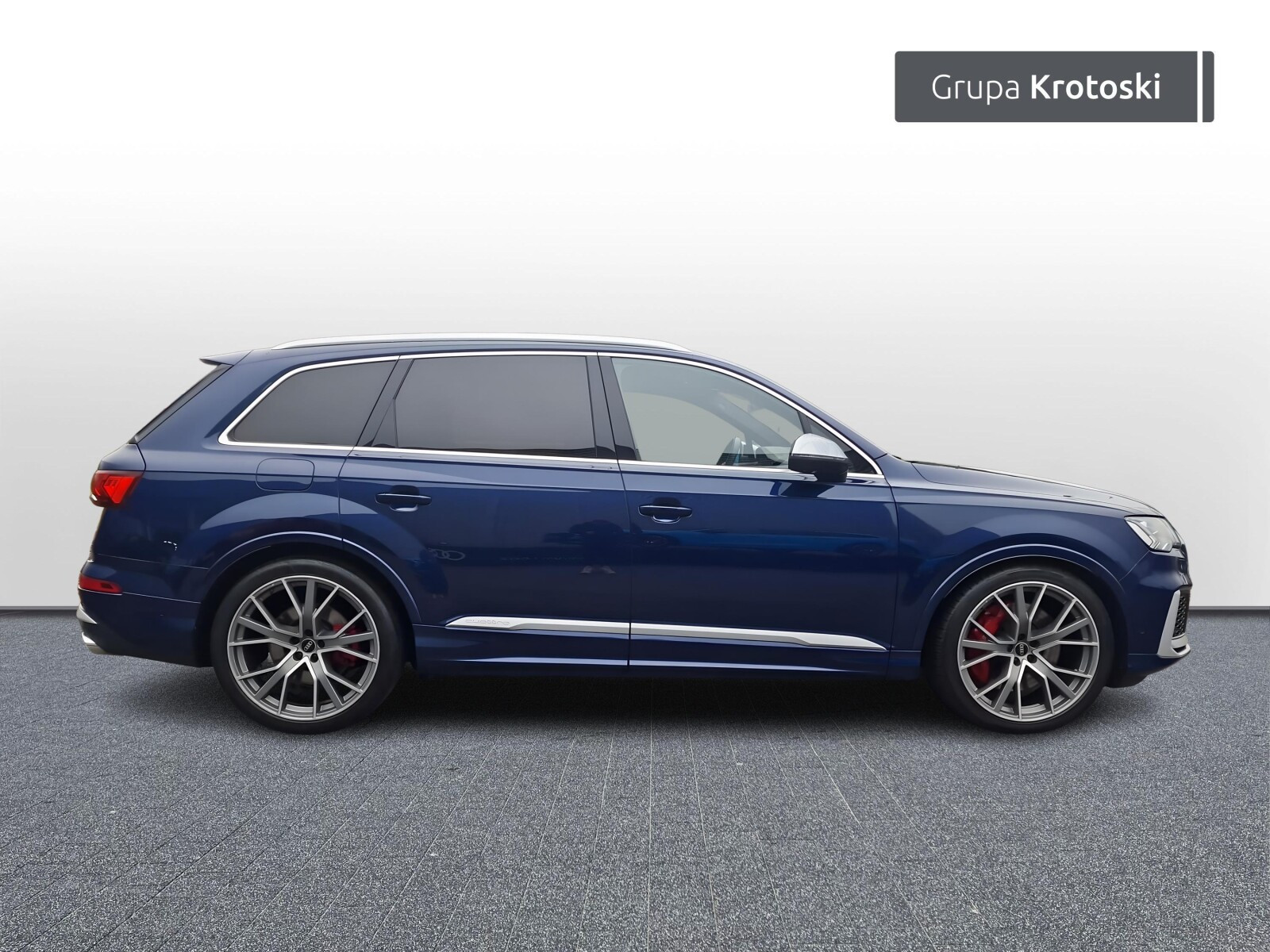 SQ7 4.0 V8 435 KM, Bang & Olufsen, Laserowe reflektory, Night Vision