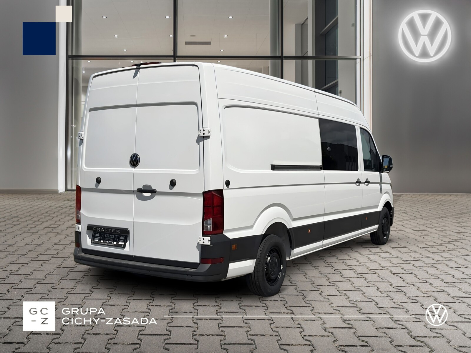Volkswagen Crafter VOLKSWAGEN Crafter brygadowy 7- osobowy