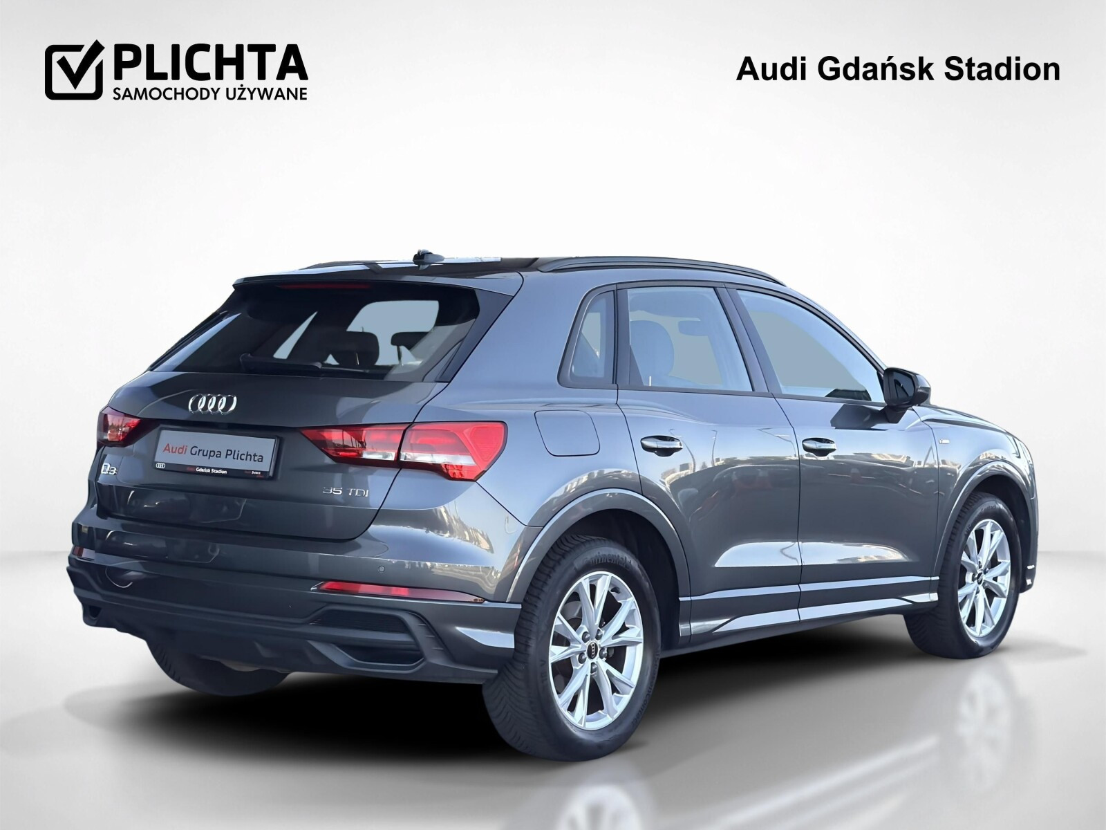 S-Line|Alcantara|Klucz komfortowy|Martwe pole|ACC|El. ster. fotel
