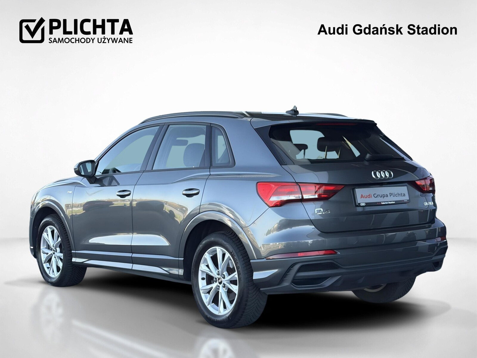 S-Line|Alcantara|Klucz komfortowy|Martwe pole|ACC|El. ster. fotel