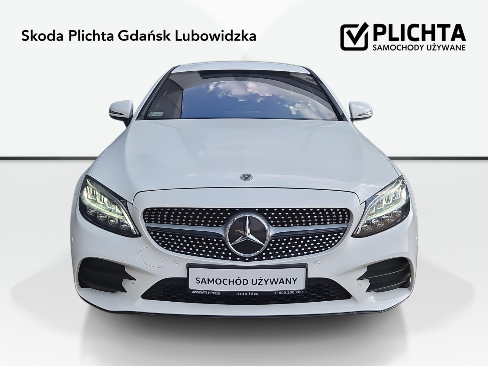 LED Navi Podgrz.fotele Kamera Android Auto/Carplay Pakiet AMG Kessy GO