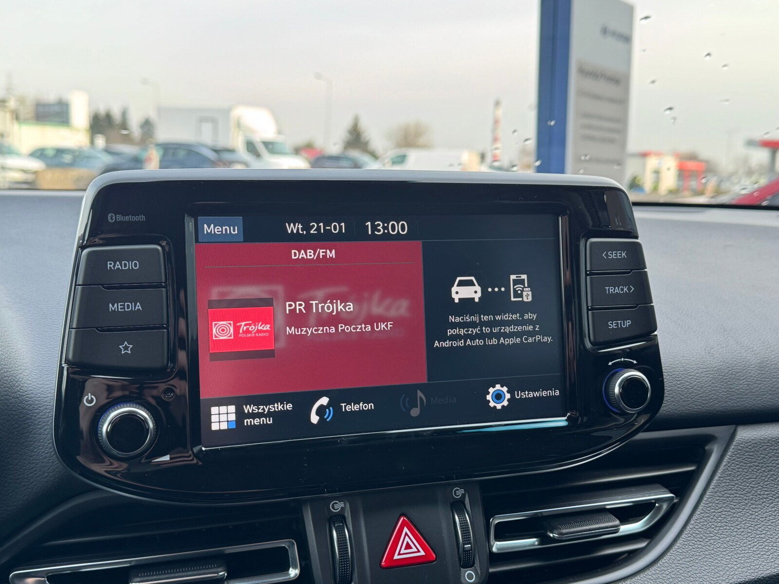 Salon Polska, Faktura VAT 23%, 1.0 T-GDI 120KM, Abyss Black Pearl,DCT