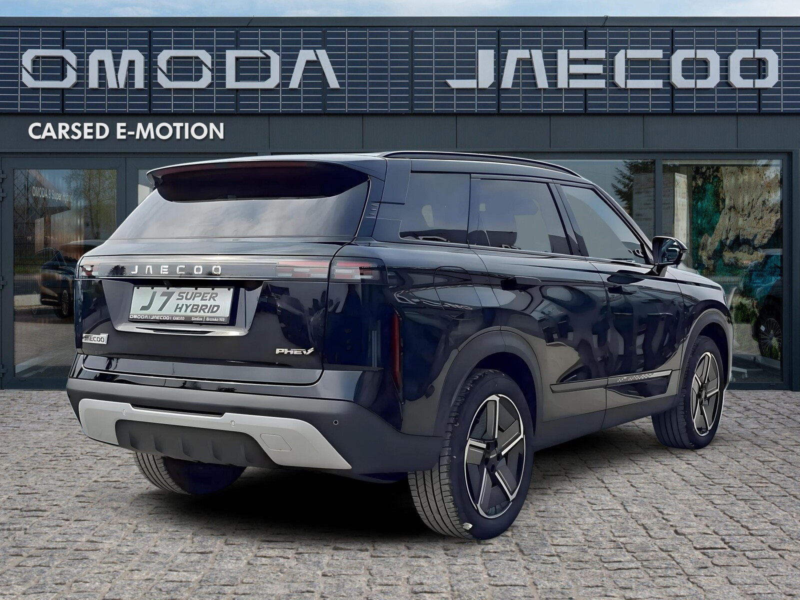 JAECOO 7 PHEV od ręki, brązowy środek, Ubezpieczenie za 1 zł