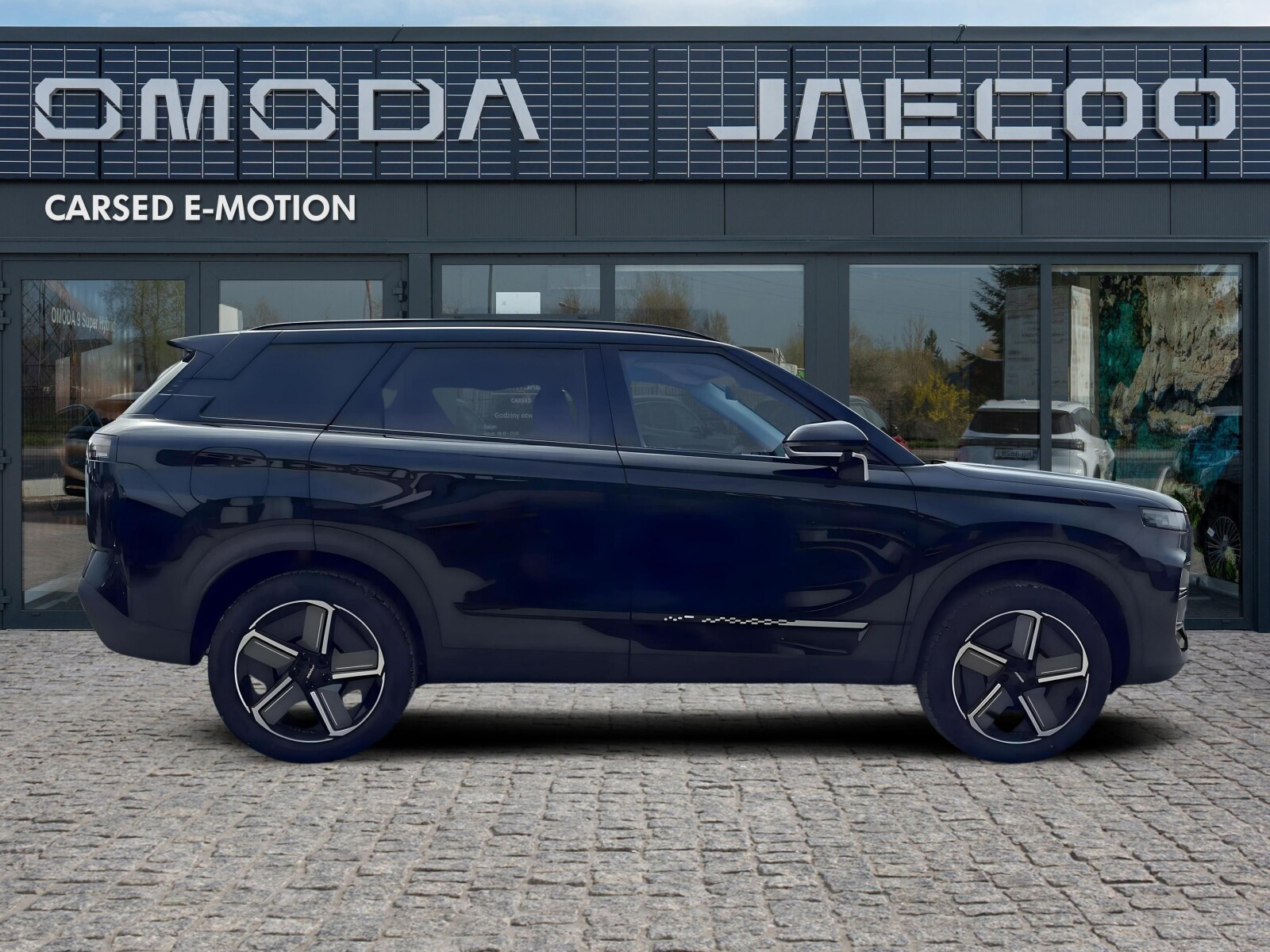 JAECOO 7 PHEV od ręki, brązowy środek, Ubezpieczenie za 1 zł
