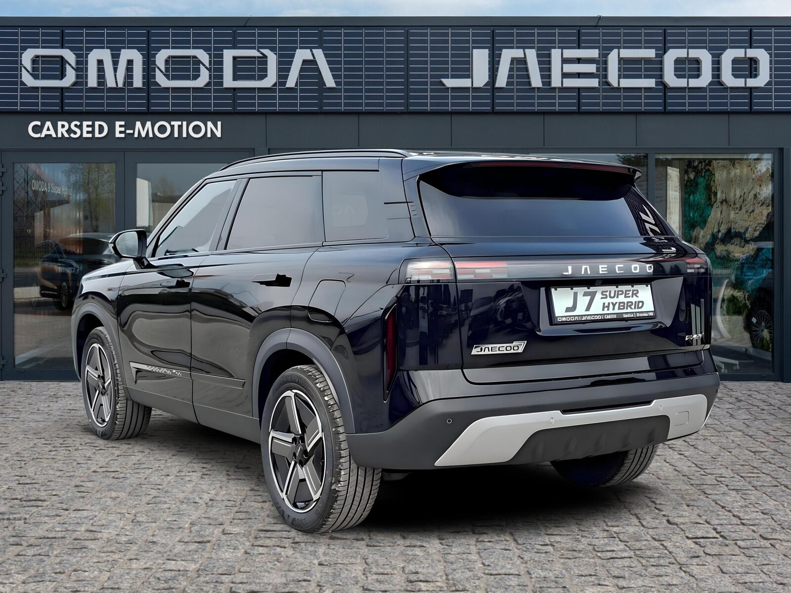 JAECOO 7 PHEV od ręki, brązowy środek, Ubezpieczenie za 1 zł