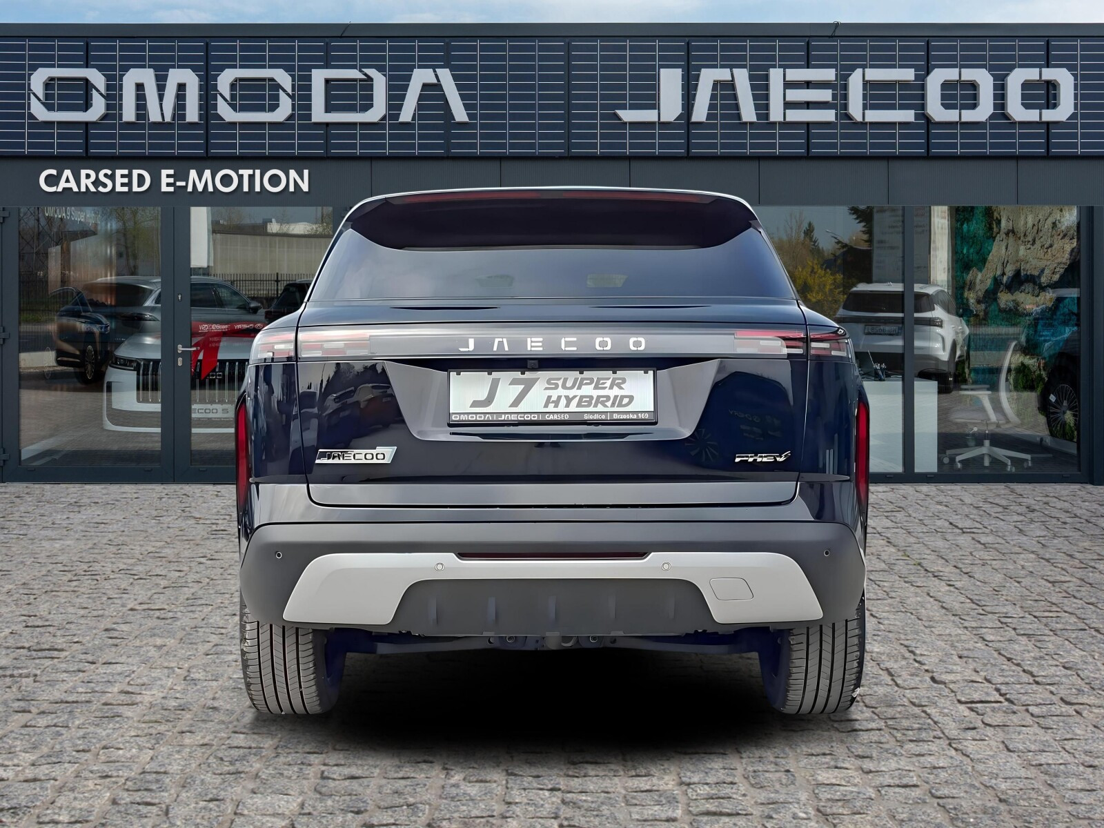 JAECOO 7 PHEV od ręki, brązowy środek, Ubezpieczenie za 1 zł