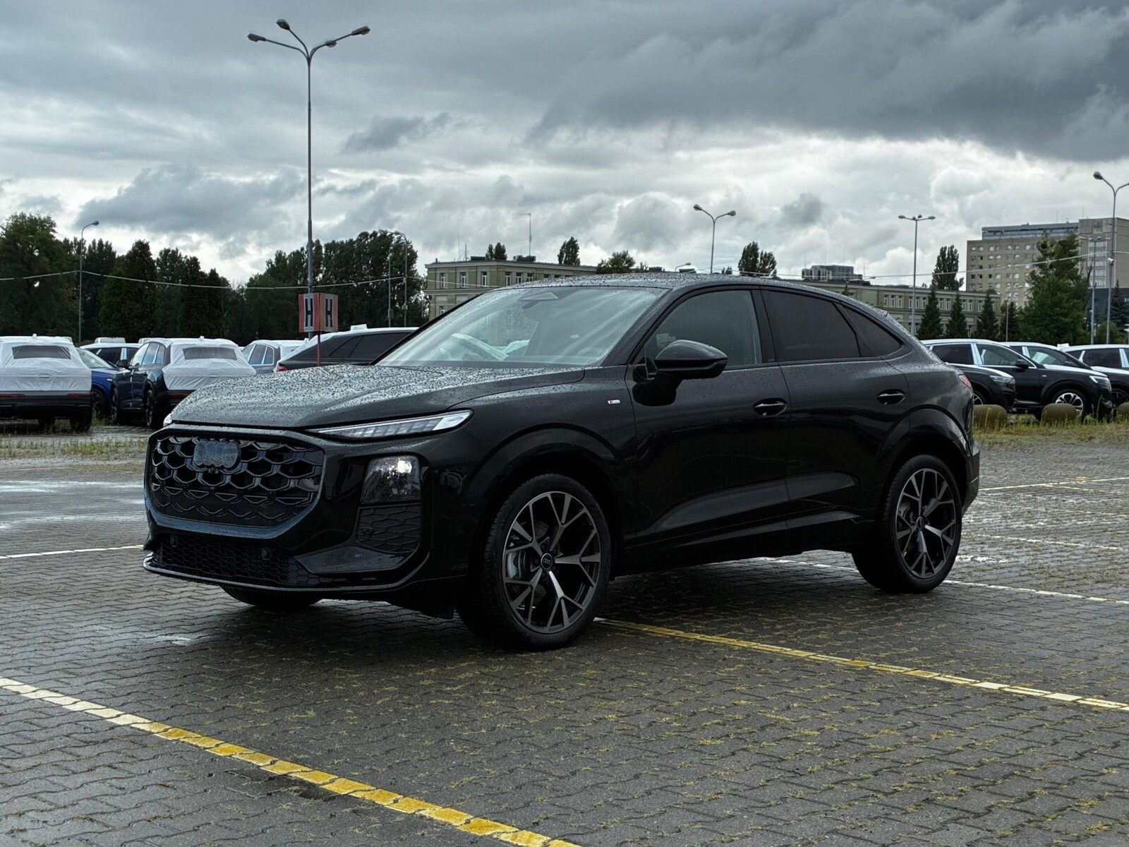 Salon Polska, MatrixLED, S-line, Tech plus, czerń+