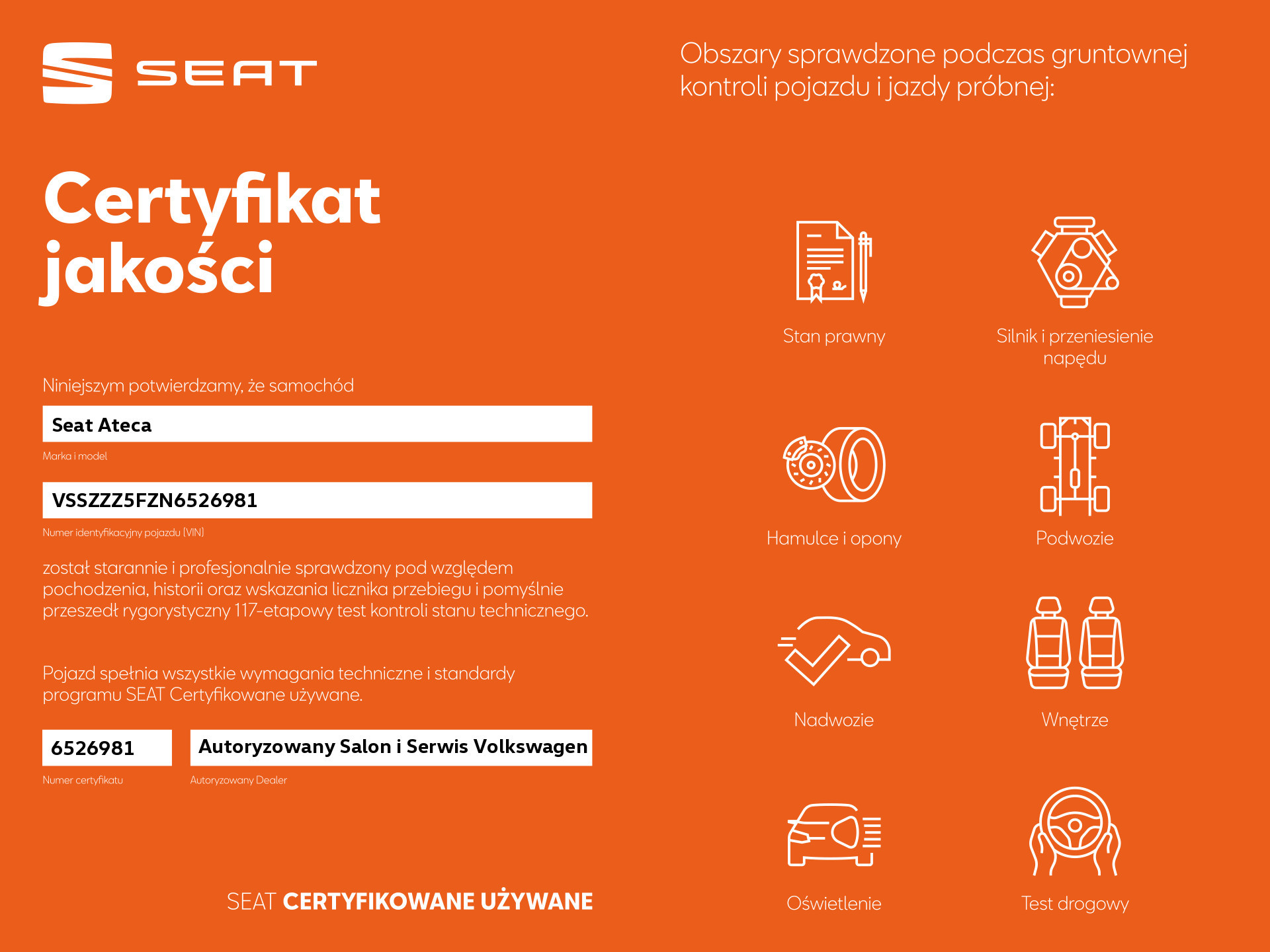 Seat Ateca FR Polski Salon DSG FV23%