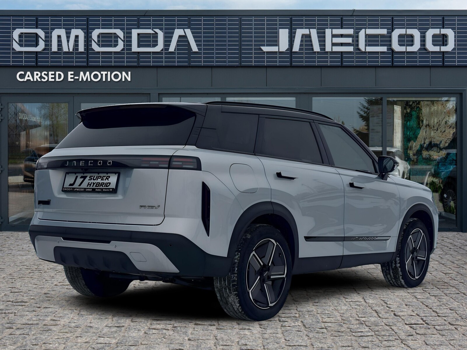 Jaecoo 7 SHS Moonlight silver Dostępny od ręki OC/AC za 1 zł