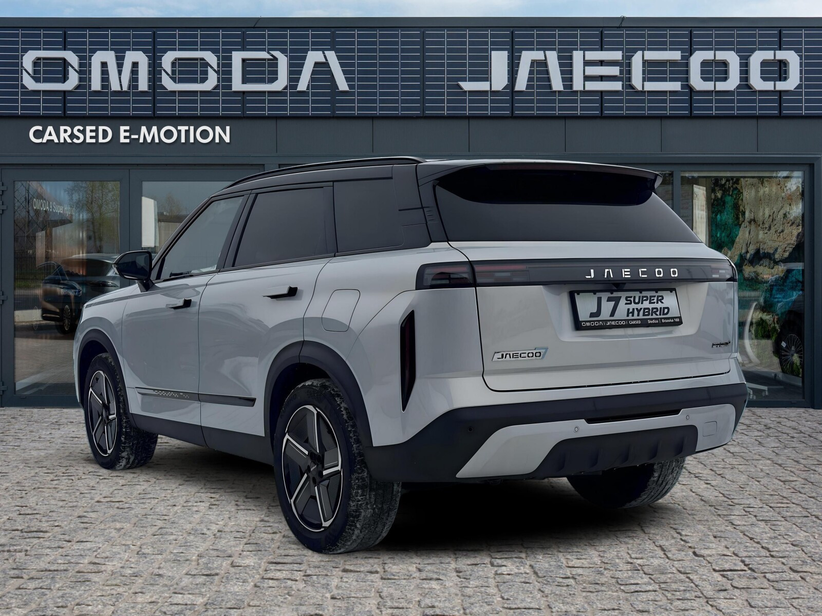 Jaecoo 7 SHS Moonlight silver Dostępny od ręki OC/AC za 1 zł