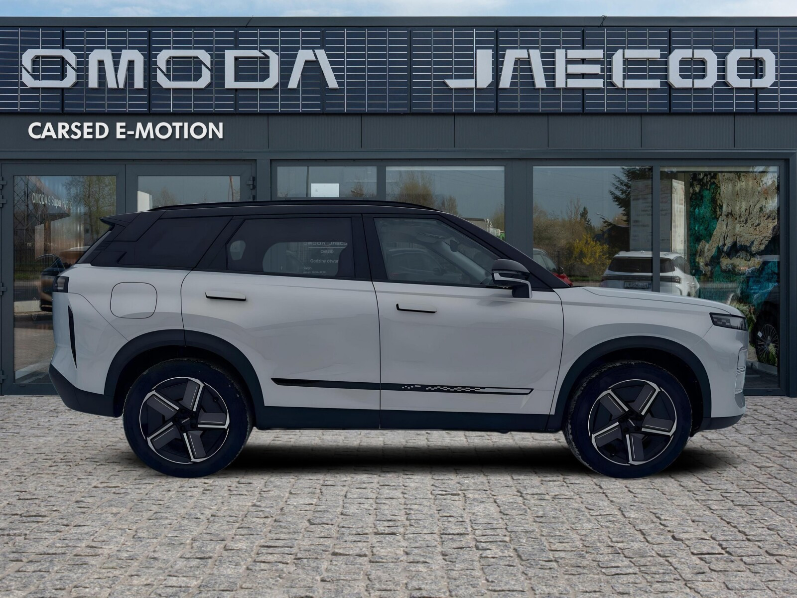 Jaecoo 7 SHS Moonlight silver Dostępny od ręki OC/AC za 1 zł