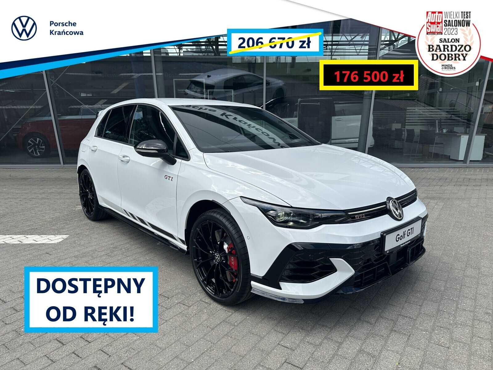 GTI Clubsport 2.0 TSI, 300KM DSG, 7-stopniowa, Pakiet Black Style