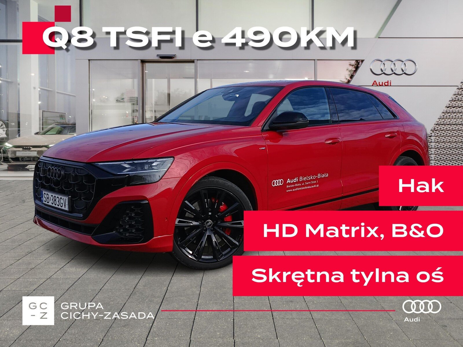Domyk drzwi | Comfort | Innovation | HD Matrix | B&O | 22" | OLED