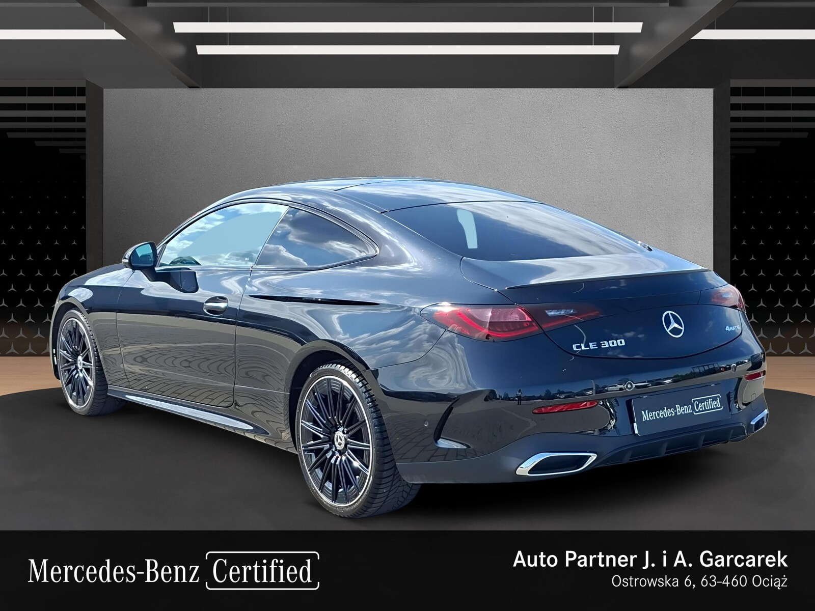 Mercedes CLE300 4MATIC/ AMG line/polski salon/bezwypadkowy/FV23%