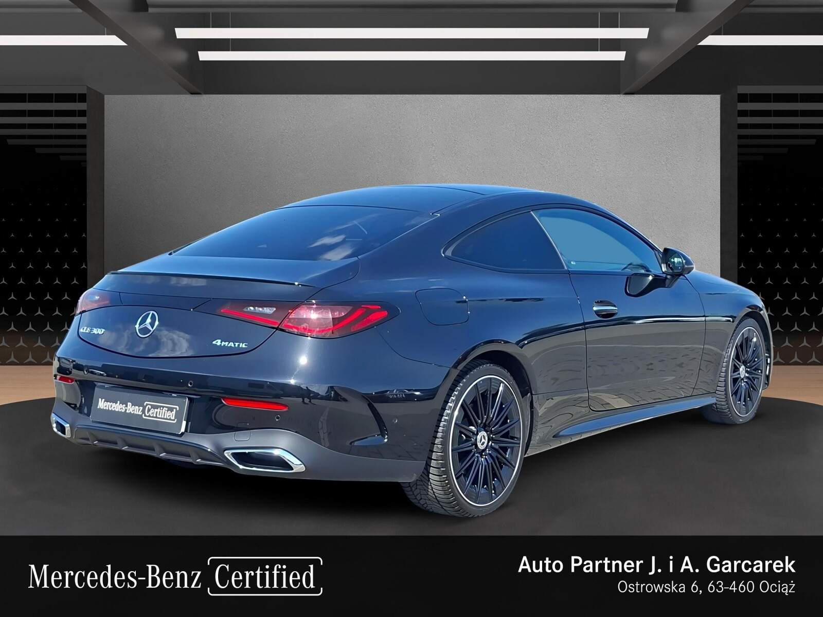 Mercedes CLE300 4MATIC/ AMG line/polski salon/bezwypadkowy/FV23%