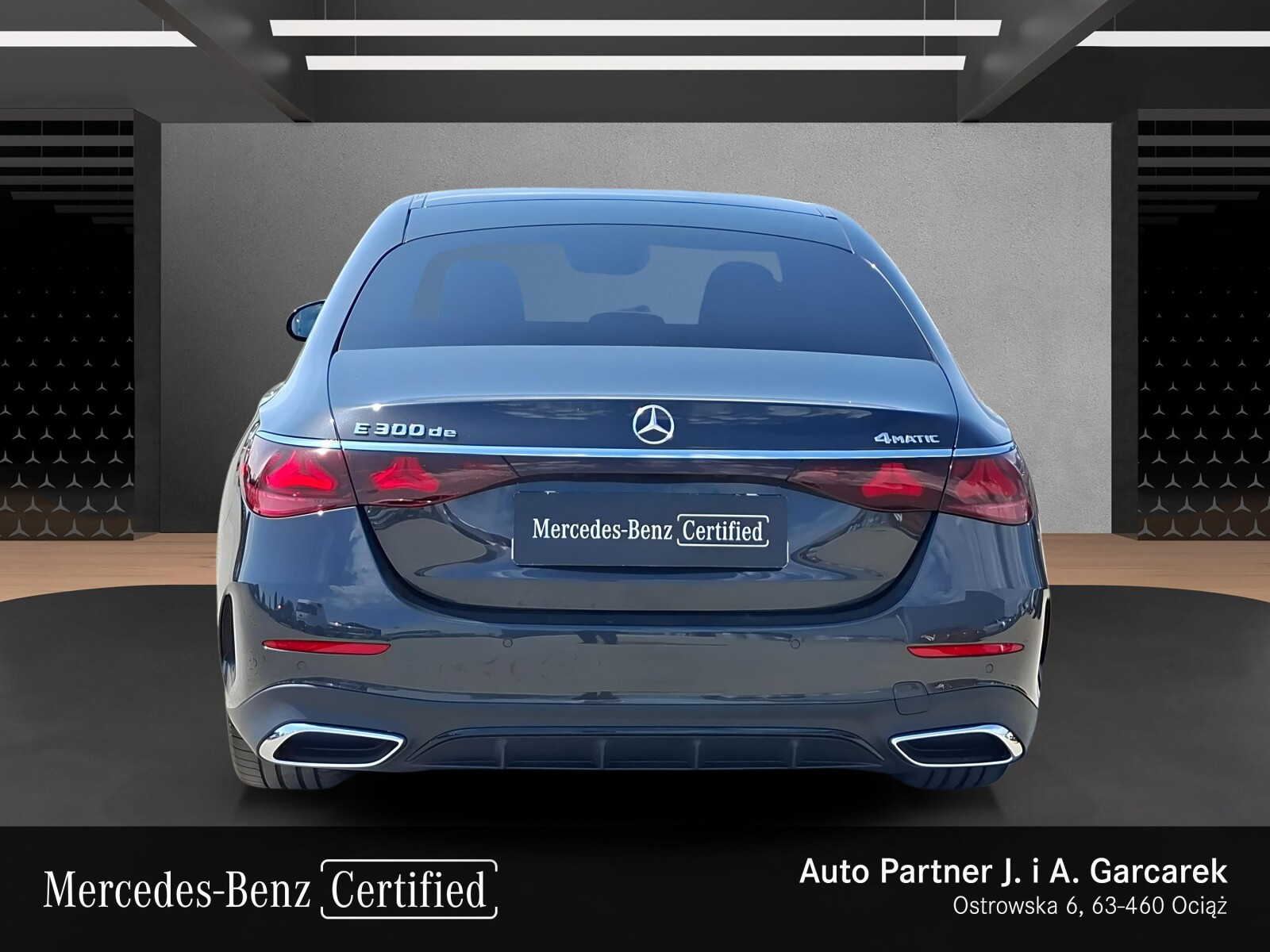 Mercedes E 300de 4MATIC/polski salon/bezwypadkowy/niski przebieg/FV23%