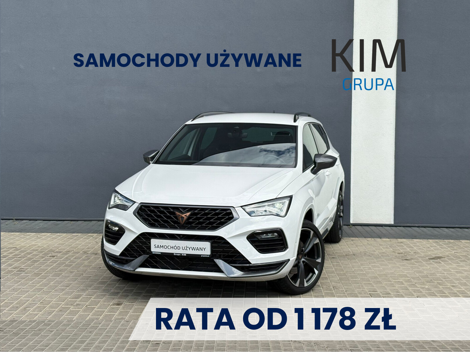 Cupra Ateca FV VAT Serwis ASO Bezwypadkowy Gwarancja
