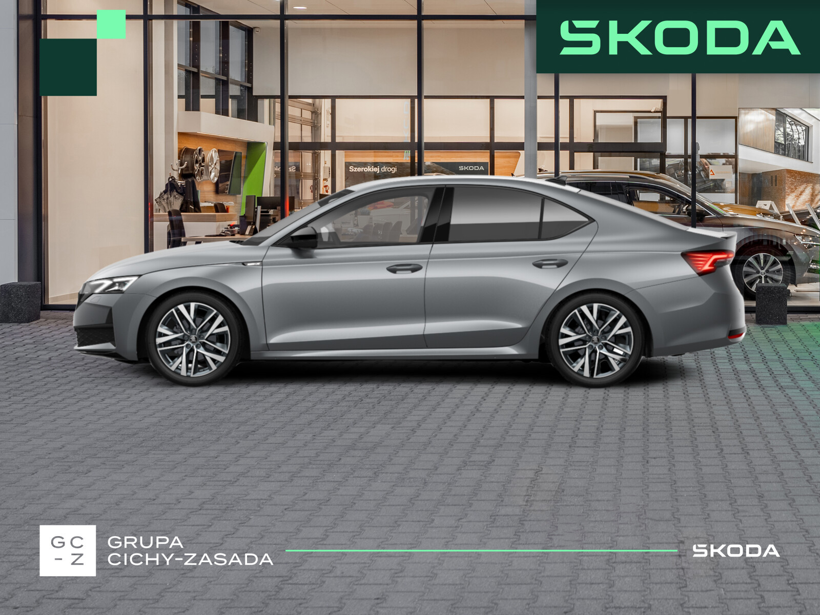 SPORTLINE 1.5 TSI mHev 150KM DSG Aktywny tempomat Podgrzewana szyba