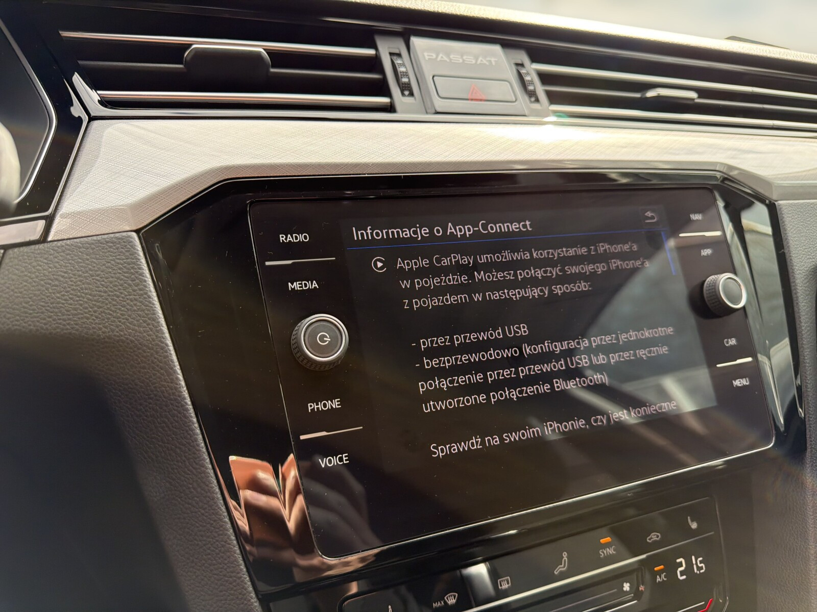 Passat&nbsp;B8 1.5 TSI / 150 KM Business DSG salon PL