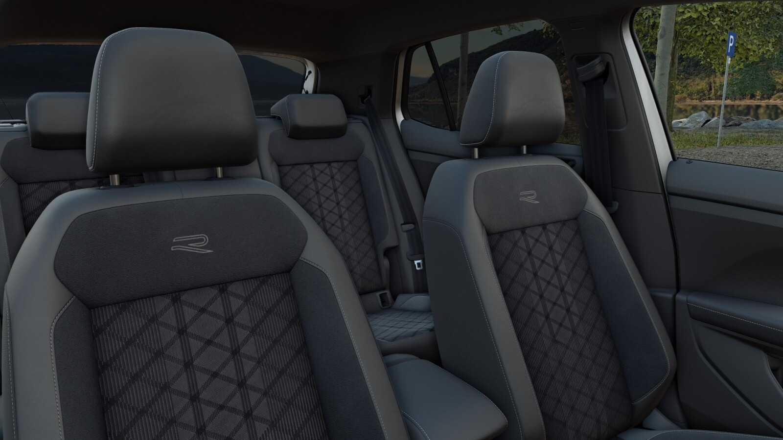 Kamera+Czujniki, LED Matrix, CarPlay, Ambiente,R-Line, Digital Cockpit
