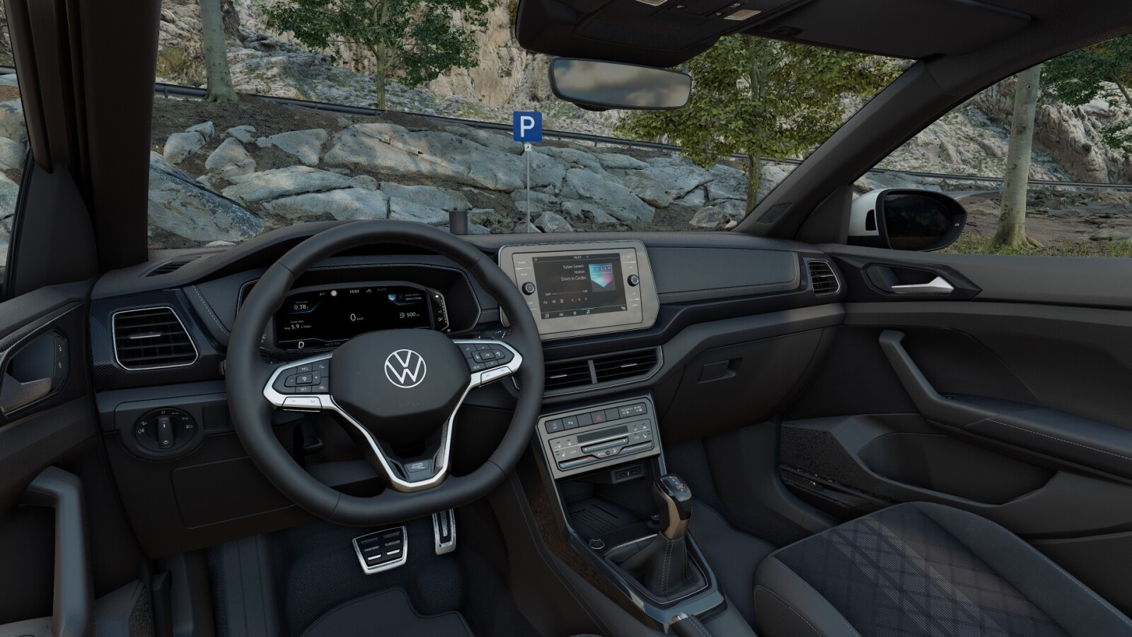 Kamera+Czujniki, LED Matrix, CarPlay, Ambiente,R-Line, Digital Cockpit
