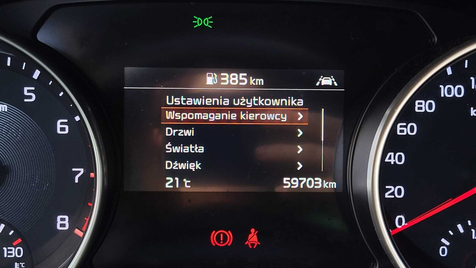 1.5 T-GDI 160KM 6MT; Bluetooth; Lampy LED; Czujniki; Kamera; Tempomat