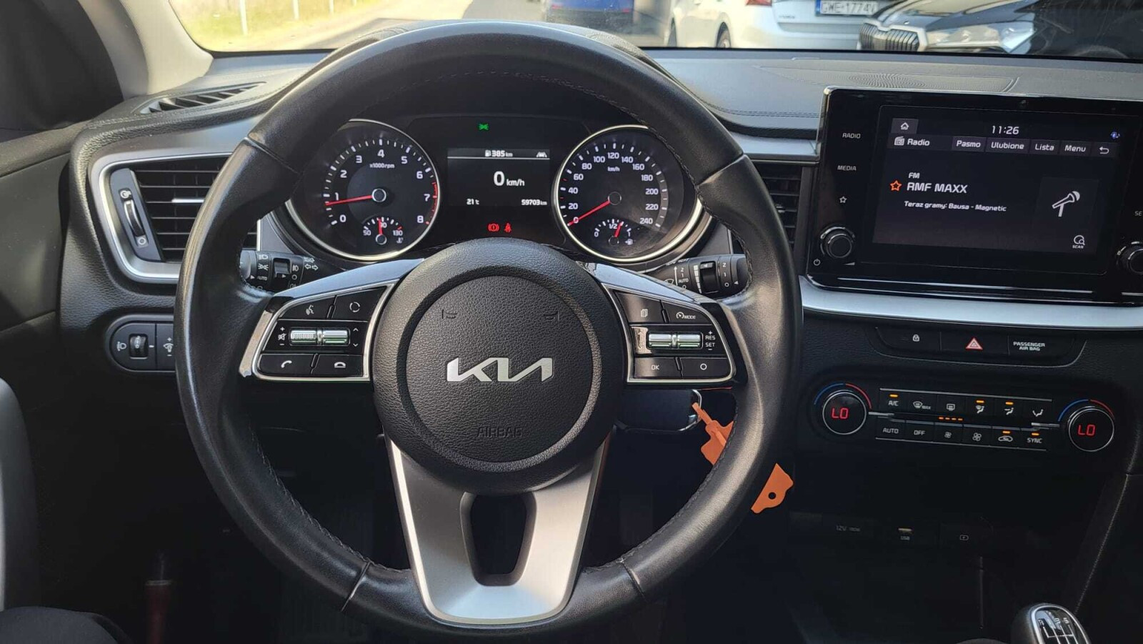 1.5 T-GDI 160KM 6MT; Bluetooth; Lampy LED; Czujniki; Kamera; Tempomat