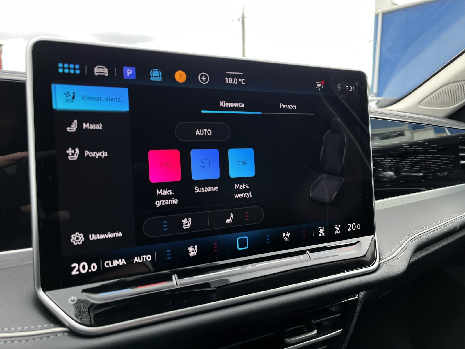 Business Plus 2.0 TDI 193KM DSG 4X4 HAK, Navi, Masaż 2026