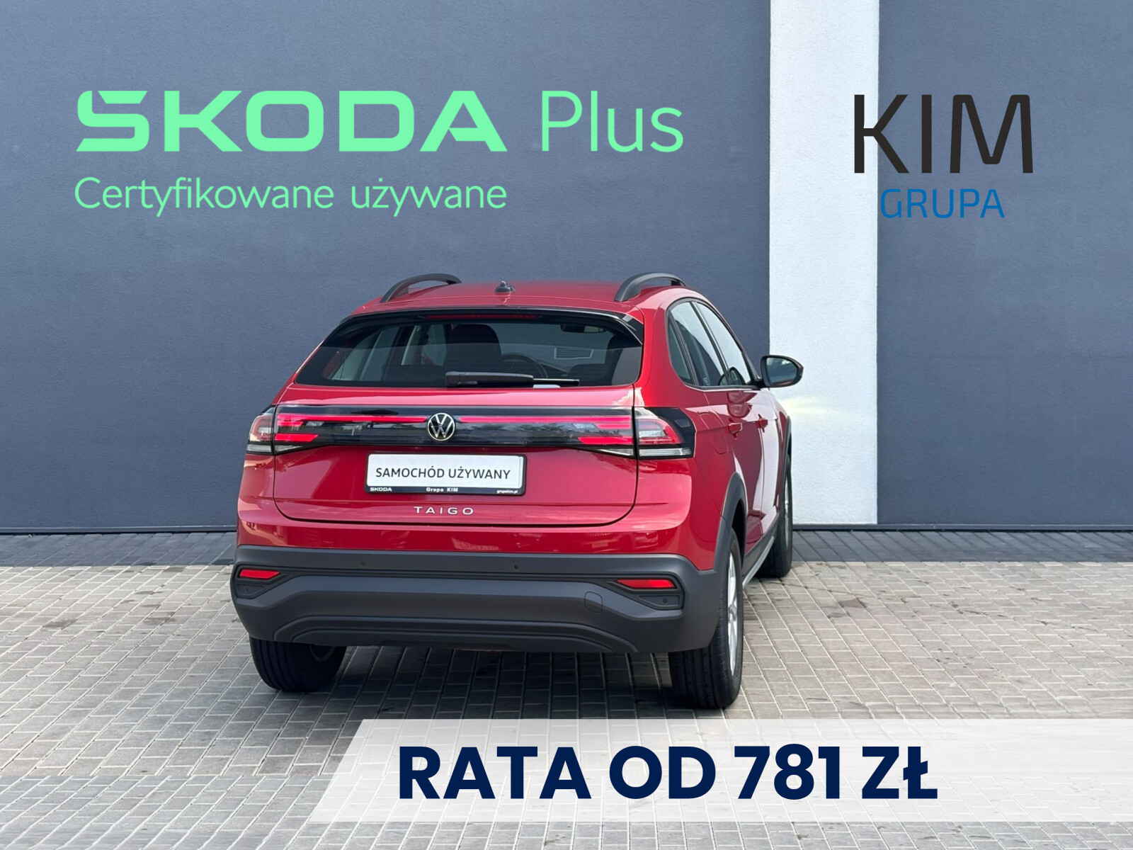 VW Taigo FV VAT M Serwis ASO Bezwypadkowy Gwarancja