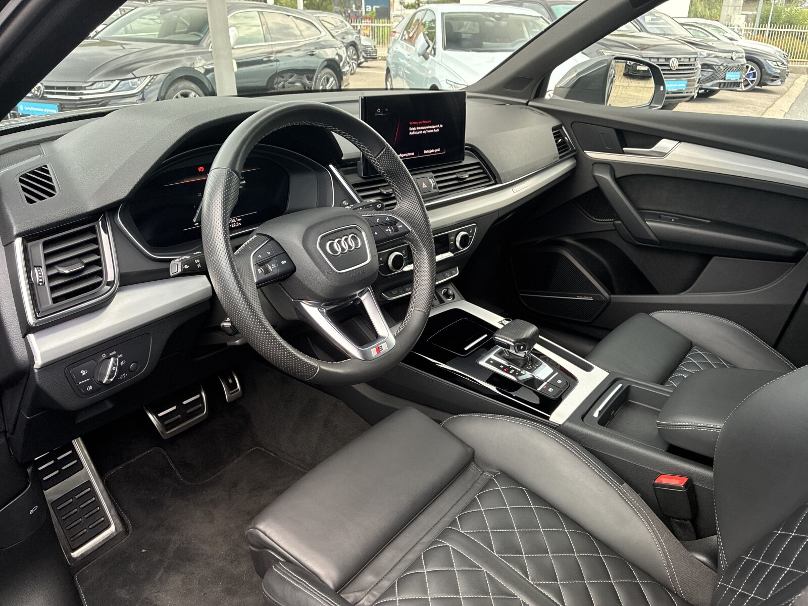 Audi Q5 Sportback 40 TDI quattro S tronic S line | 2022 | Matrix LED | Bang & Olufsen | Pneumatyka